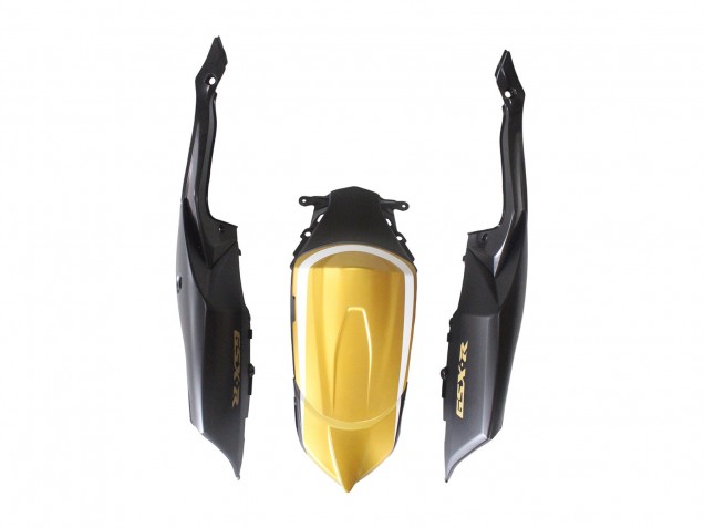 Carénages Moto Suzuki GSXR 600 / GSXR 750 2008-2010 - Noir Mat Blanc Or