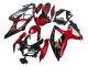 Carénages Moto Suzuki GSXR 600 / GSXR 750 2008-2010 - Rouge Noir Brillant