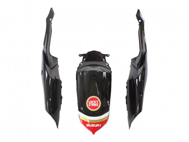 Carénages Moto Suzuki GSXR 600 / GSXR 750 2008-2010 - Noir Brillant Rouge Blanc Motul Lucky Strike
