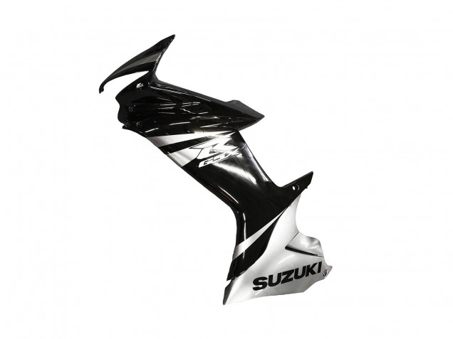 Carénage Moto Suzuki GSXR 600 / GSXR 750 2011-2024 - Noir Brillant Argent