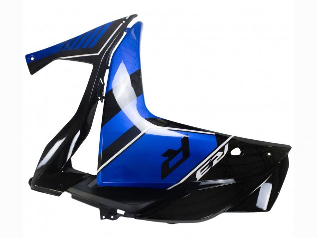 Carénage Moto Yamaha YZF R3/R25 2015-2018 - Bleu Noir Brillant