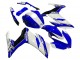 Carénages Moto Yamaha YZF R3/R25 2015-2018 - Blanc Bleu Noir Courses