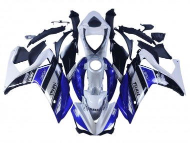 Carénages Moto Yamaha YZF R3/R25 2015-2018 - Blanc Bleu Noir Yamalube