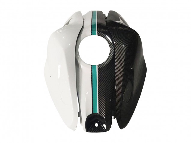 Carénages Moto Yamaha YZF R3/R25 2015-2018 - Blanc Vert Noir Brillant