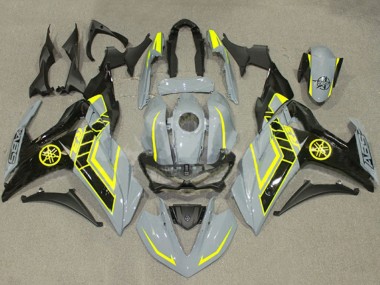 Carénages Moto Yamaha YZF R3/R25 2015-2018 - Nardo Gris Jaune Noir
