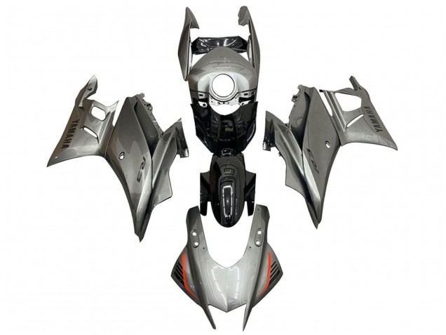 Carénages Moto Yamaha YZF R3/R25 2019-2021 - Argent Noir