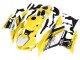 Carénages Moto Yamaha YZF R3/R25 2019-2021 - Jaune Blanc Noir Bande