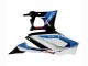 Carénages Moto Yamaha YZF R3/R25 2022-2024 - Blanc Bleu Rouge Noir