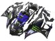 Carénages Moto Yamaha YZF R3/R25 2022-2024 - Bleu Vert Noir Monstre Yamalube ENEOS