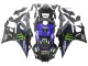Carénages Moto Yamaha YZF R3/R25 2022-2024 - Bleu Vert Noir Monstre Yamalube ENEOS
