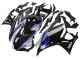 Carénages Moto Yamaha YZF R3/R25 2022-2024 - Argent Bleu Noir Brillant