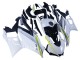 Carénages Moto Yamaha YZF R3/R25 2022-2024 - Blanc Jaune Noir