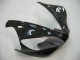 Carénages Moto Yamaha YZF 1000 R1 2000-2001 - Noir Brillant Blanc Décalque