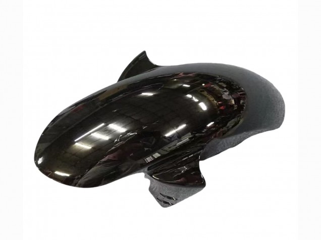 Carénages Moto Yamaha YZF 1000 R1 2002-2003 - Noir Brillant Rouge Flamme