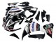 Carénages Moto Yamaha YZF 1000 R1 2009-2011 - Noir Brillant Blanc Rouge Volvo Fimer Yamalube 87