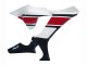 Carénage Moto Yamaha YZF 1000 R1 2020-2025 - Blanc Rouge Noir Brillant