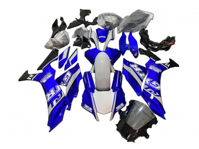 Carénages Moto Yamaha YZF 1000 R1 2020-2025 - Blanc Bleu Noir Brillant GYTR Yamalube
