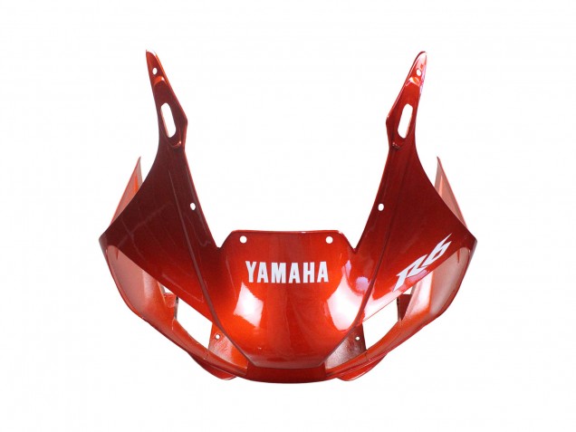 Carénages Moto Yamaha YZF 600 R6 1998-2002 - Orange Noir Mat