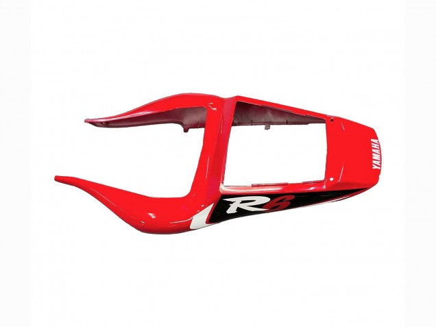 Carénage Moto Yamaha YZF 600 R6 1998-2002 - Rouge Blanc Noir Brillant