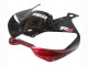 Carénages Moto Yamaha YZF 600 R6 1998-2002 - Rouge Blanc Noir Brillant