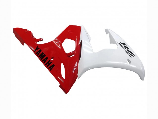 Carénages Moto Yamaha YZF R6 2003-2004 - Blanc Rouge