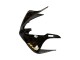 Carénages Moto Yamaha YZF R6S 2006-2009 - Noir Brillant Noir Mat Or Décalque
