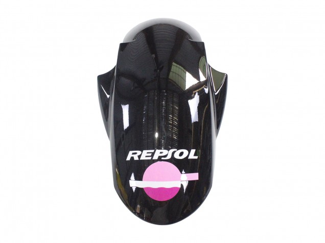 Carénages Moto Yamaha YZF 600 R6 2005 - Noir Rose Jaune Repsol 46