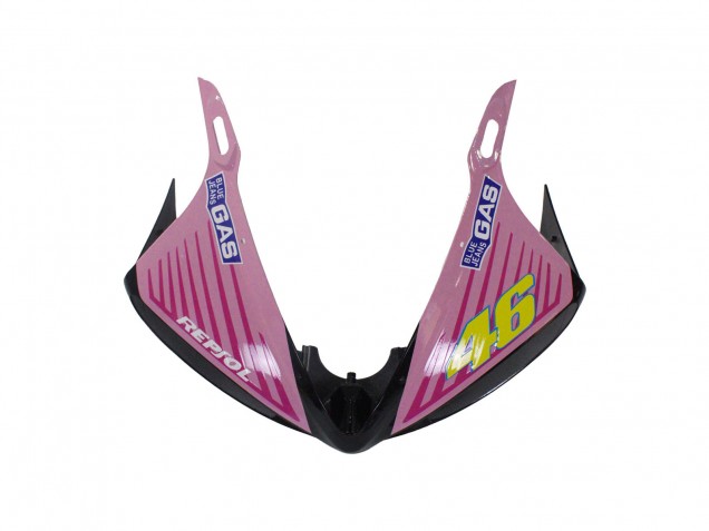 Carénages Moto Yamaha YZF 600 R6 2005 - Noir Rose Jaune Repsol 46