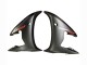 Carénage Moto Yamaha YZF 600 R6 2005 - Rouge Noir Mat