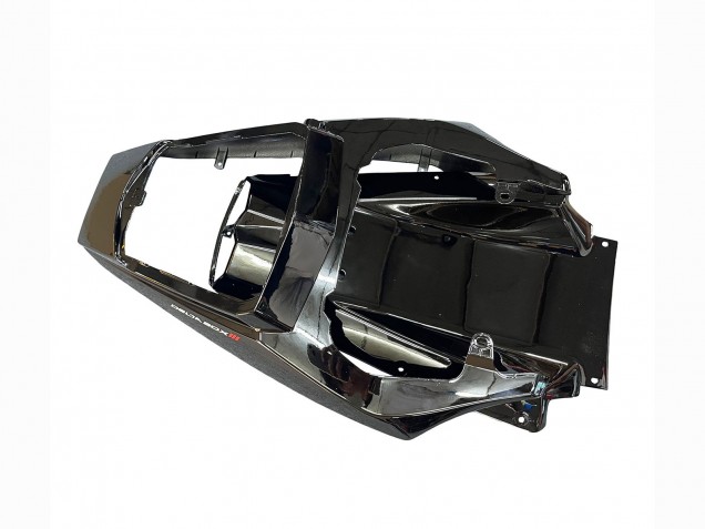 Carénages Moto Yamaha YZF 600 R6 2005 - Noir Brillant Noir Mat Or