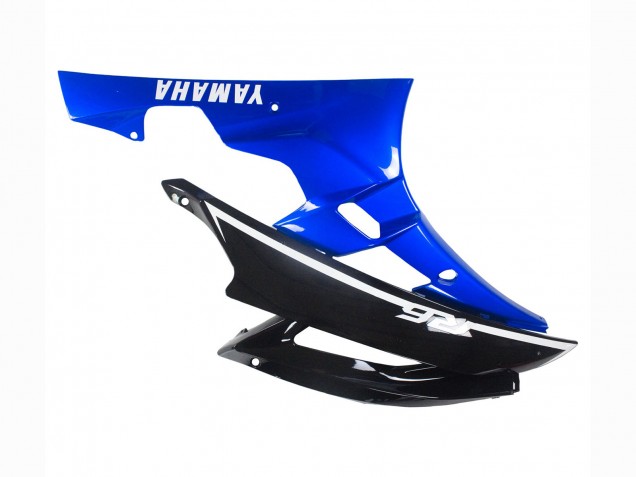 Carénages Moto Yamaha YZF 600 R6 2006-2007 - Bleu Noir Brillant