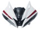 Carénages Moto Yamaha YZF 600 R6 2006-2007 - Blanc Rouge
