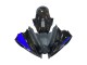 Carénages Moto Yamaha YZF 600 R6 2008-2016 - Bleu Noir Brillant