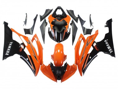 Carénages Moto Yamaha YZF 600 R6 2008-2016 - Orange Noir