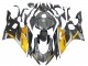 Carénages Moto Yamaha YZF 600 R6 2017-2023 - Or Noir Fibre de Carbone