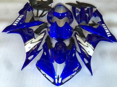 Carénages Moto Yamaha YZF R1 2004-2006 - Bleu Blanc