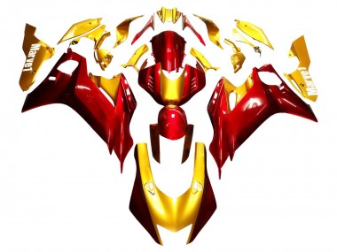 Carénages Moto Yamaha YZF 600 R6 2017-2023 - Or Rouge