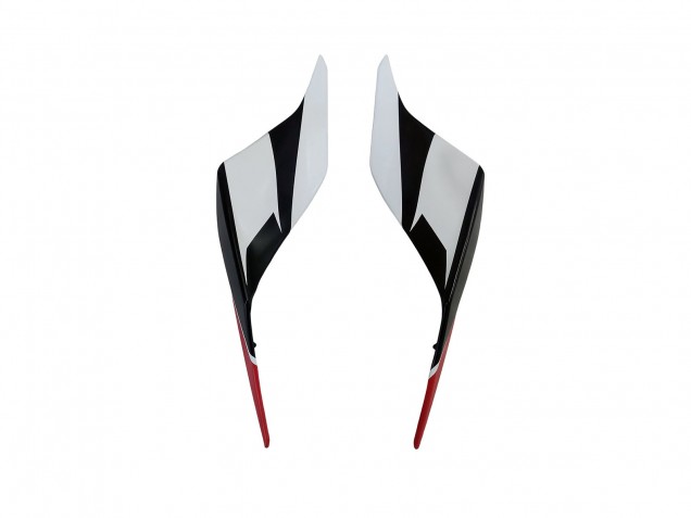 Carénages Moto Yamaha YZF 600 R6 2017-2023 - Blanc Rouge Noir Semakin Didepan