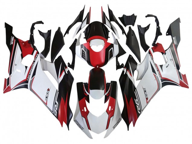 Carénages Moto Yamaha YZF 600 R6 2017-2023 - Blanc Rouge Noir Semakin Didepan
