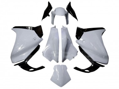 Carénages Moto Honda VFR 1200 2010-2014 - Blanc Noir Brillant