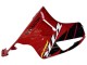 Carénages Moto Honda VTR1000 2000-2006 - Rouge Noir Bande Courses