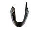 Carénages Moto Kawasaki ZX9R 2002-2003 - Argent Noir Brillant Monstre Elf