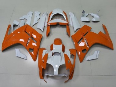 Carénages Moto Yamaha FJR1300 2013-2015 - Orange Blanc