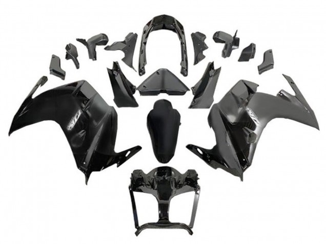 Carénage Moto Yamaha FJR1300 2013-2015 - Noir Brillant
