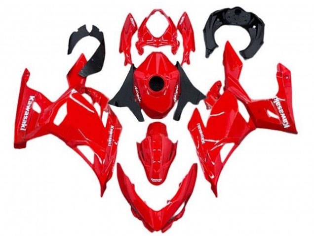 Carénages Moto Kawasaki Ninja 400 2018-2024 - Rouge