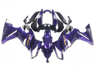 Carénages Moto Kawasaki Ninja ER6F 2009-2011 - Violet Jaune