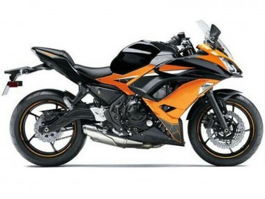 Carénages Moto Kawasaki Ninja 650 EX650 2017-2019 - Orange Noir