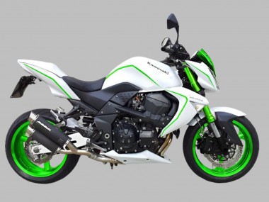 Carénages Moto Kawasaki Z1000 2007-2009 - Blanc Vert