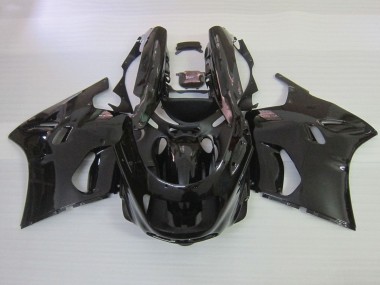 Carénages Moto Kawasaki ZZR1100 1990-1992 - Noir Brillant