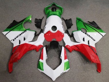 Carénages Moto Ducati Panigale V4 V4S 2020-2021 - Blanc Rouge Vert Noir
